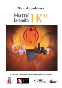 Conference Proceedings
                    - HUTNÍ KERAMIKA 2013