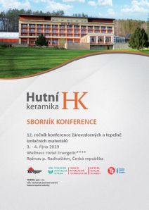 Conference Proceedings
                    - HUTNÍ KERAMIKA 2019