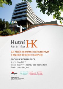 Conference Proceedings
                    - HUTNÍ KERAMIKA 2022