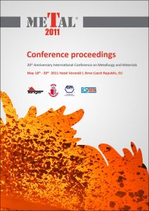 Conference Proceedings
                    - METAL 2011