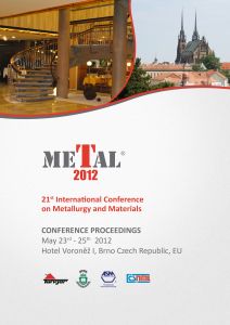 Conference Proceedings
                    - METAL 2012