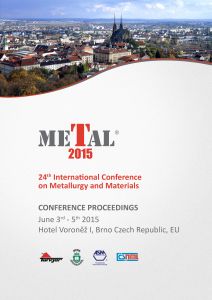 Conference Proceedings
                    - METAL 2015