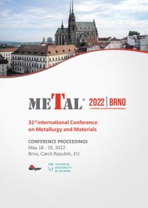 Conference Proceedings
                    - METAL 2022